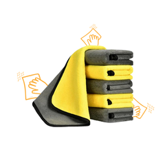 DCW Smart (25X25) Microfiber Car wash Towel Thick Cleaning Cloths Strong Absorption