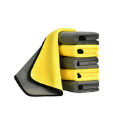 DCW Medium Microfiber Car wash Towel Thick Cleaning Cloths Strong Absorption