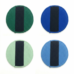 DCW Microfiber Applicator Pad with Band (Pack of 3) — Mix Color